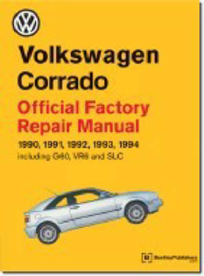 Volkswagen Corrado Official Factory Repair Manual 1990-94 -  Volkswagen United States