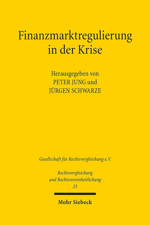 Finanzmarktregulierung in der Krise - 