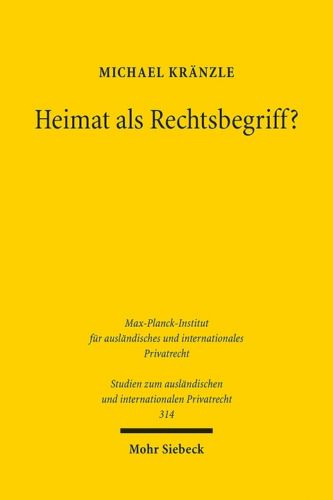 Heimat als Rechtsbegriff? - Michael Kränzle