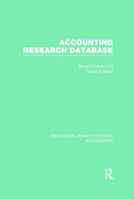 Accounting Research Database (RLE Accounting) - Bimal Prodhan, Fouad Al Najjar