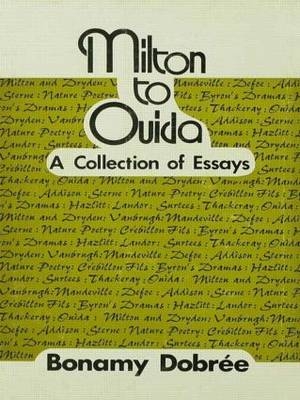 Milton to Ouida - 