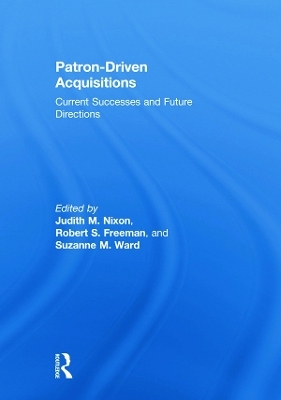 Patron-Driven Acquisitions - 