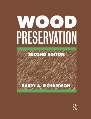 Wood Preservation - B A Richardson