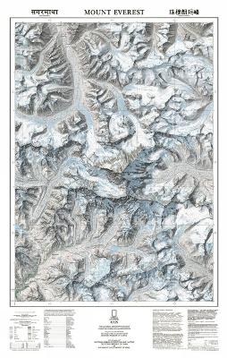 Mount Everest/himalayas Flat - National Geographic Maps