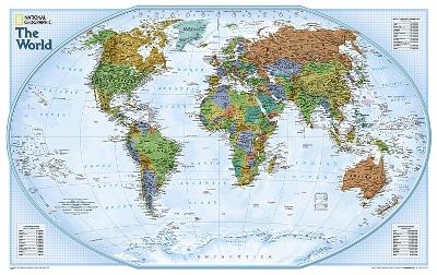 World Explorer Flat - National Geographic Maps