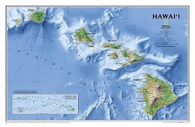 Hawaii Flat - National Geographic Maps