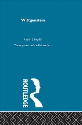 Wittgenstein-Arg Philosophers - Robert Fogelin