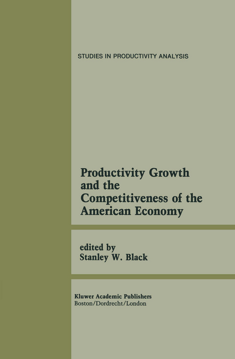 Productivity Growth and the Competitiveness of the American Economy - 