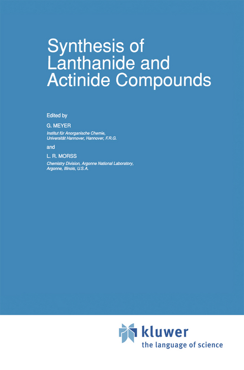 Synthesis of Lanthanide and Actinide Compounds - 