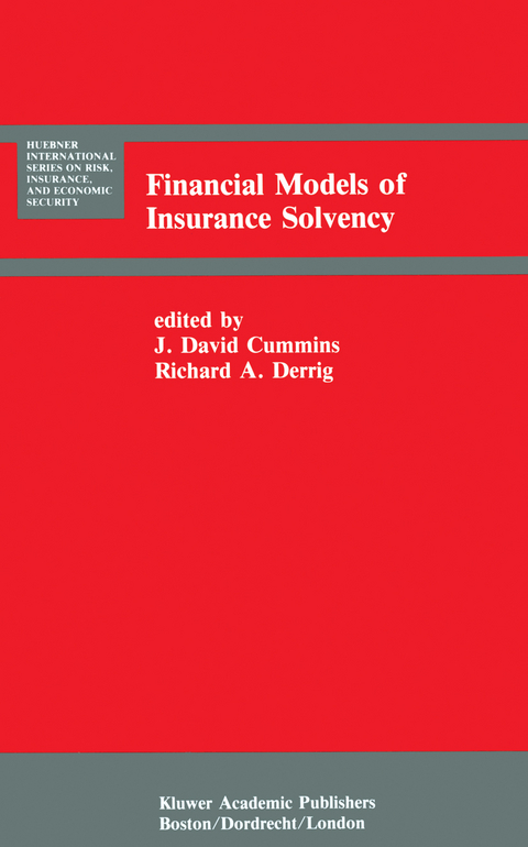 Financial Models of Insurance Solvency - 