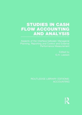 Studies in Cash Flow Accounting and Analysis  (RLE Accounting) - Charles Klemstine, Michael Maher