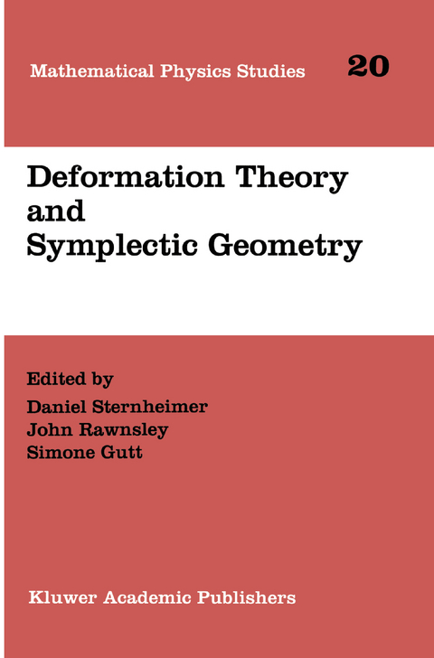 Deformation Theory and Symplectic Geometry - 