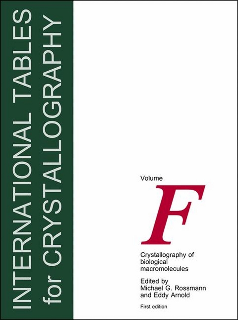 International Tables for Crystallography - 