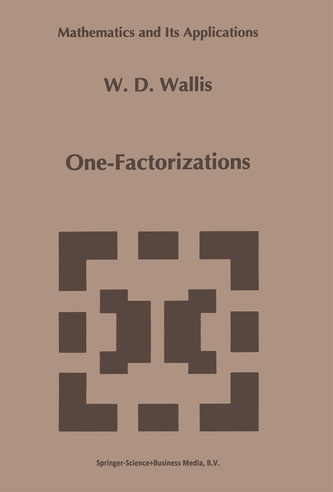 One-Factorizations - W.D. Wallis