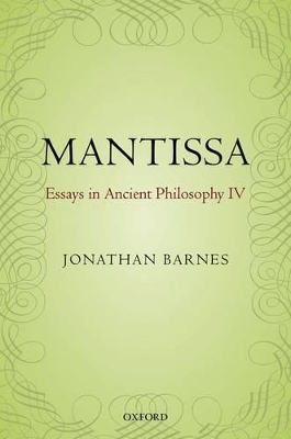 Mantissa - Jonathan Barnes