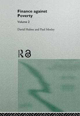 Finance Against Poverty: Volume 2 - David Hulme, Paul Mosley