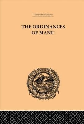 The Ordinances of Manu - Arthur Coke Burnell