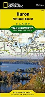 Huron National Forest - National Geographic Maps