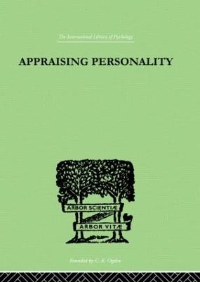 Appraising Personality - Molly Harrower