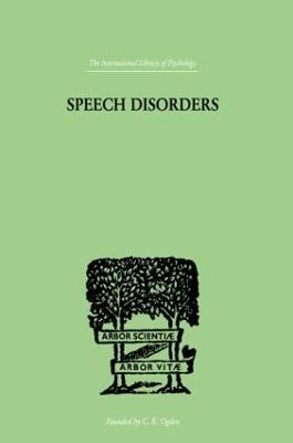 Speech Disorders - Sara M. Stinchfield