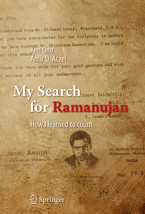 My Search for Ramanujan - Ken Ono, Amir D. Aczel