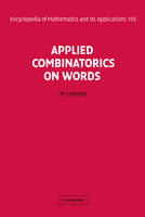 Applied Combinatorics on Words - M. Lothaire