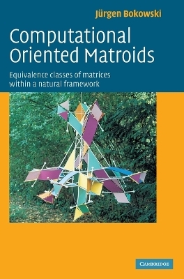 Computational Oriented Matroids - Juergen G. Bokowski