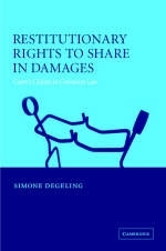 Restitutionary Rights to Share in Damages - Simone Degeling