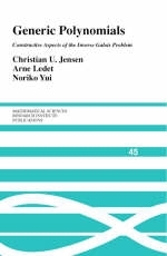 Generic Polynomials - Christian U. Jensen, Arne Ledet, Noriko Yui