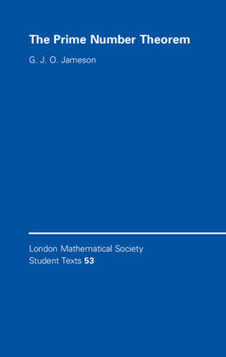 The Prime Number Theorem - G. J. O. Jameson