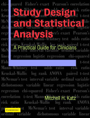 Study Design and Statistical Analysis - Mitchell Katz