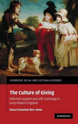 The Culture of Giving - Ilana Krausman Ben-Amos