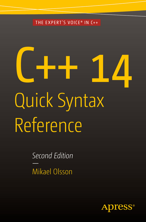 C++ 14 Quick Syntax Reference - Mikael Olsson