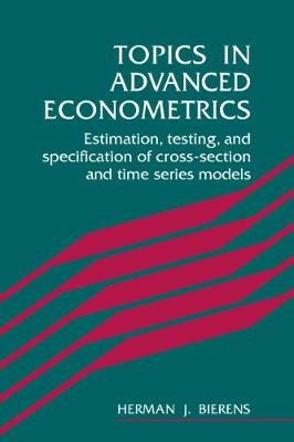 Topics in Advanced Econometrics - Herman J. Bierens