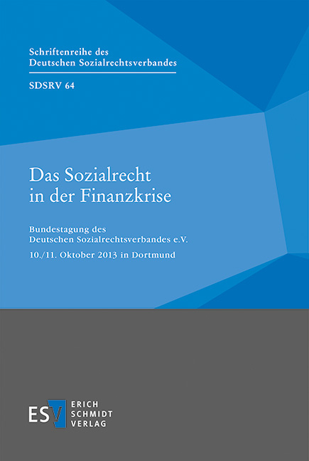 Das Sozialrecht in der Finanzkrise