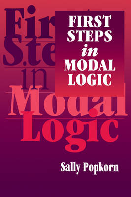 First Steps in Modal Logic - Sally Popkorn