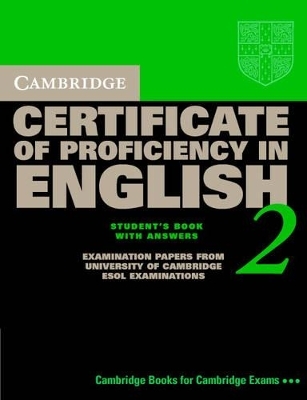 Cambridge Certificate of Proficiency in English 2 Self-study Pack -  University of Cambridge Local Examinations Syndicate