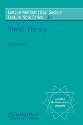 Sheaf Theory - B. R. Tennison