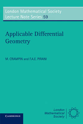 Applicable Differential Geometry - M. Crampin, F. A. E. Pirani