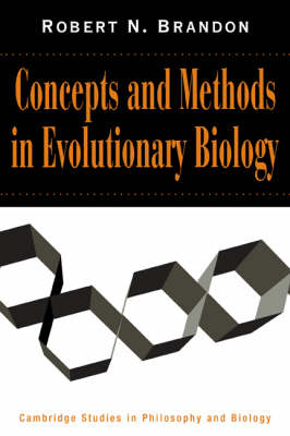 Concepts and Methods in Evolutionary Biology - Robert N. Brandon