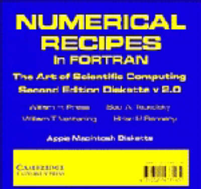 Numerical Recipes in FORTRAN 77 Macintosh Diskette Version 2.0 - William H. Press, Saul A. Teukolsky, William T. Vetterling, Brian P. Flannery