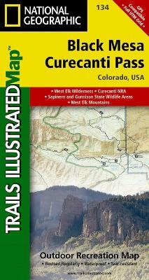 Black Mesa/curecanti Pass - National Geographic Maps