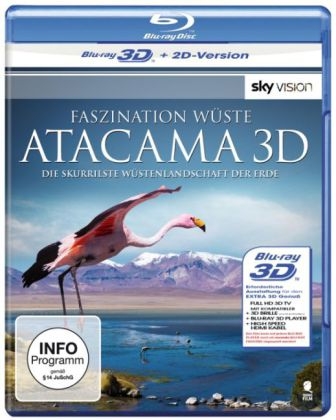 Faszination Wüste: Atacama 3D, 1 Blu-ray