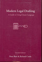 Modern Legal Drafting - Peter Butt, Richard Castle