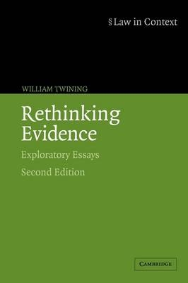 Rethinking Evidence - William Twining