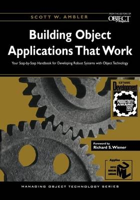 Building Object Applications that Work - Scott W. Ambler