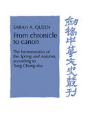 From Chronicle to Canon - Sarah A. Queen