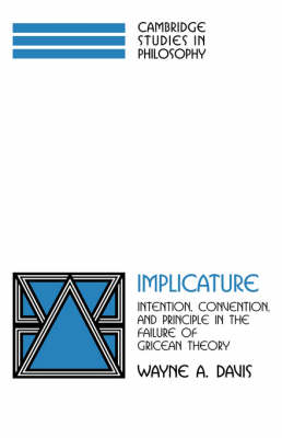 Implicature - Wayne A. Davis