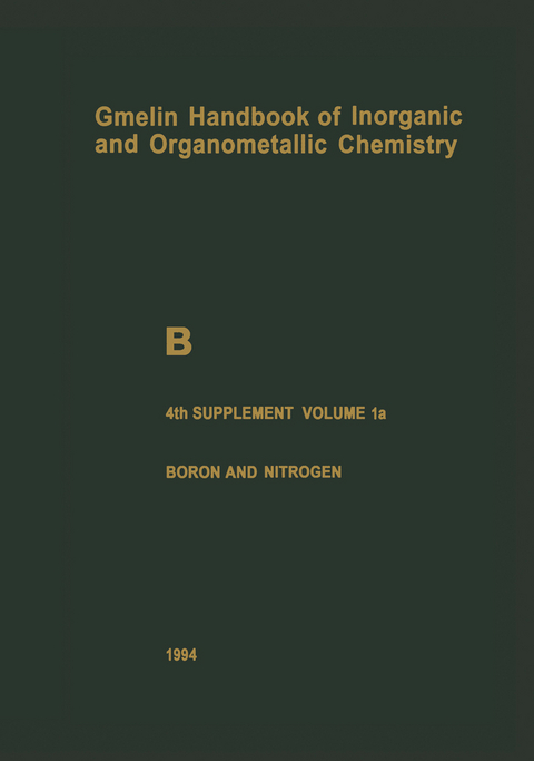 B Boron Compounds - Lawrence Barton, Thomas Onak