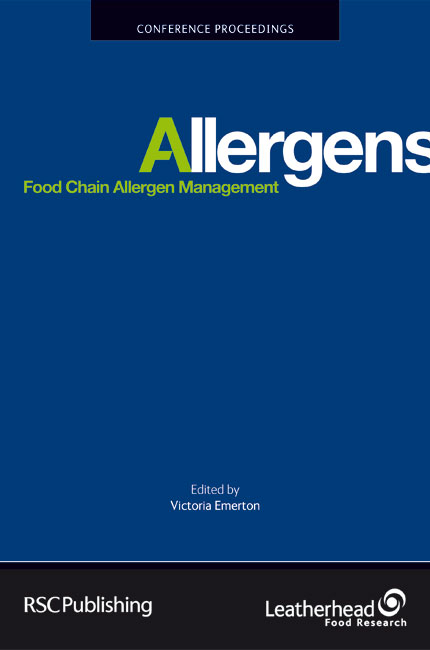 Food Chain Allergen Management - 